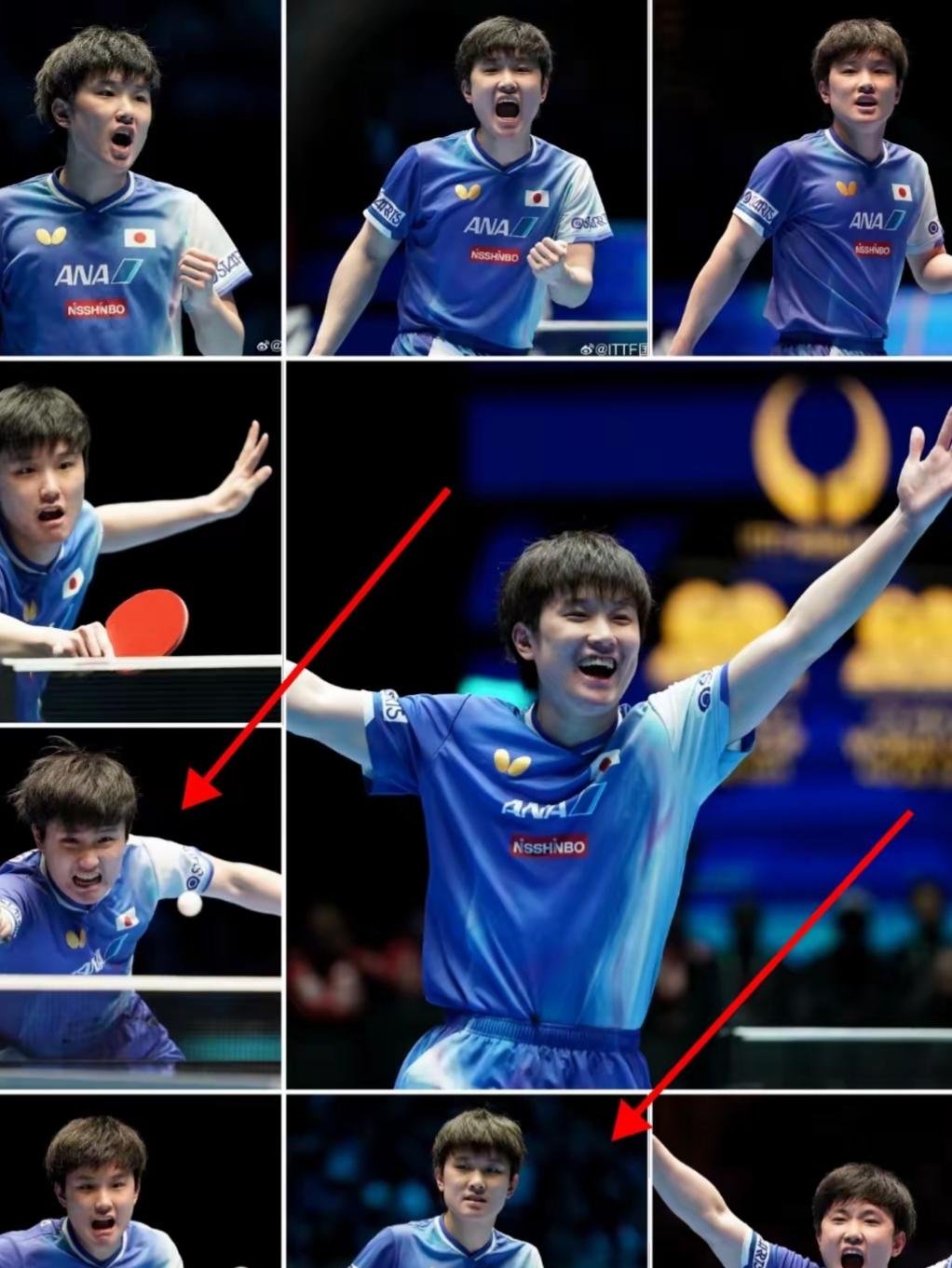 奥地利乒乓球队强势英国乒乓球队，张本智和制霸全场的简单介绍