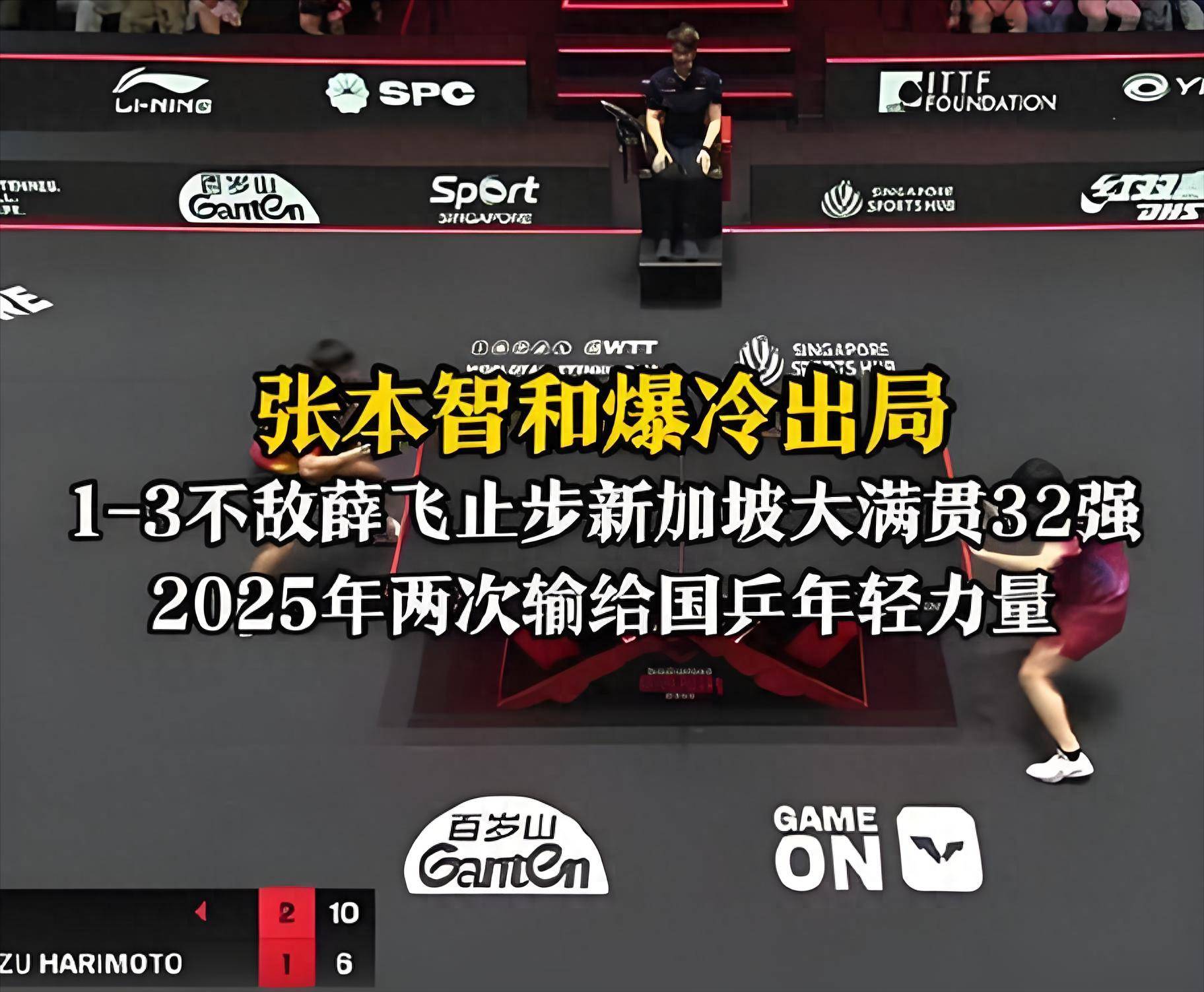 奥地利乒乓球队强势英国乒乓球队，张本智和制霸全场的简单介绍